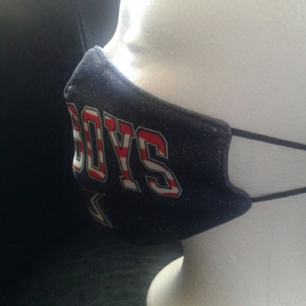 💙 NEW Dallas Cowboys Unisex Face Mask - Picture 4 of 7